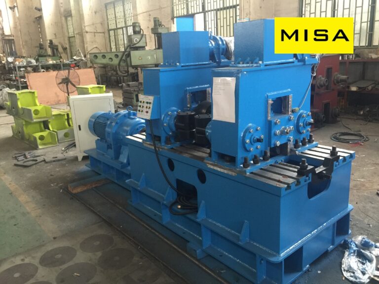 blue fixed h beam straightening machine (4)