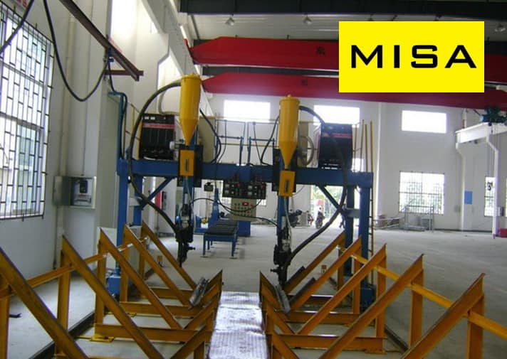 h beam gantry welding machine (submerged arc welding)